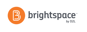 logo brightspace by D2L
